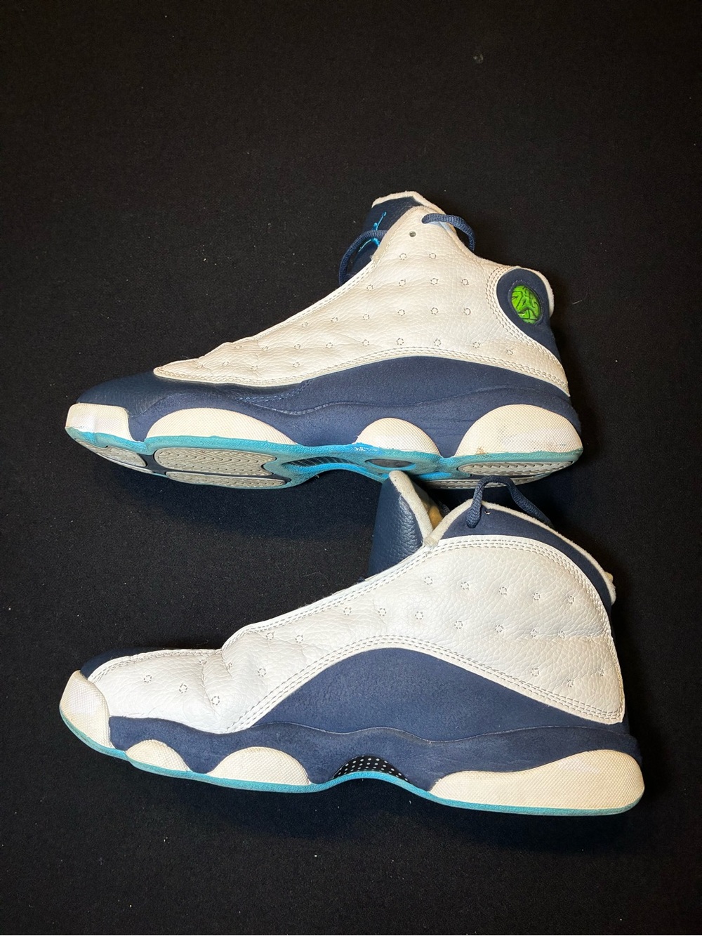 Jordan 13 retro Sneakers - White / Obsidian / Blue Tint men’s 13 - Picture 7 of 12